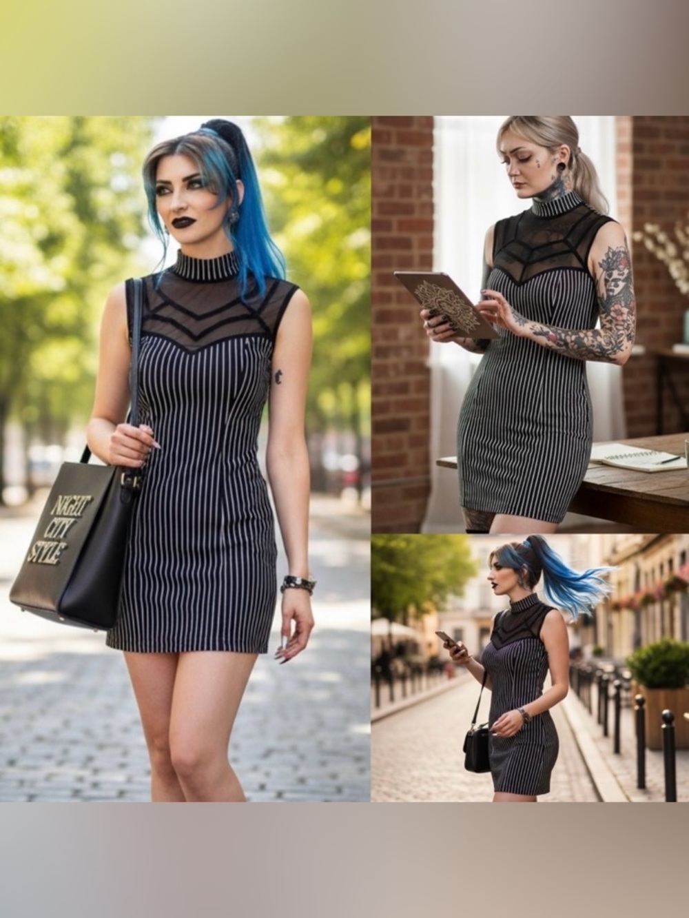 Jawbreaker Dress Spiderweb Gothic Alternative Emo Victorian Steampunk Halloween